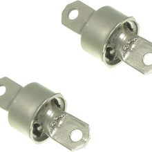 Pair Set 2 Rear Lower Knuckle Bushings Delphi For Volvo C30 S40 V50 Ford Focus