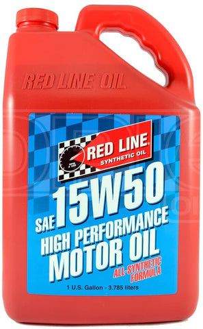 Red Line 11505 1 Pack 15W50 Motor Oil 1 Gallon