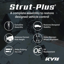 KYB SR4452 Strut-Plus Complete Corner Unit Assembly -Strut, Mount and Spring