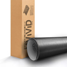 VViViD XPO Gunmetal Grey Brushed Metallic Steel 5ft Vinyl Wrap Roll with Air Release Technology (5ft x 3ft)