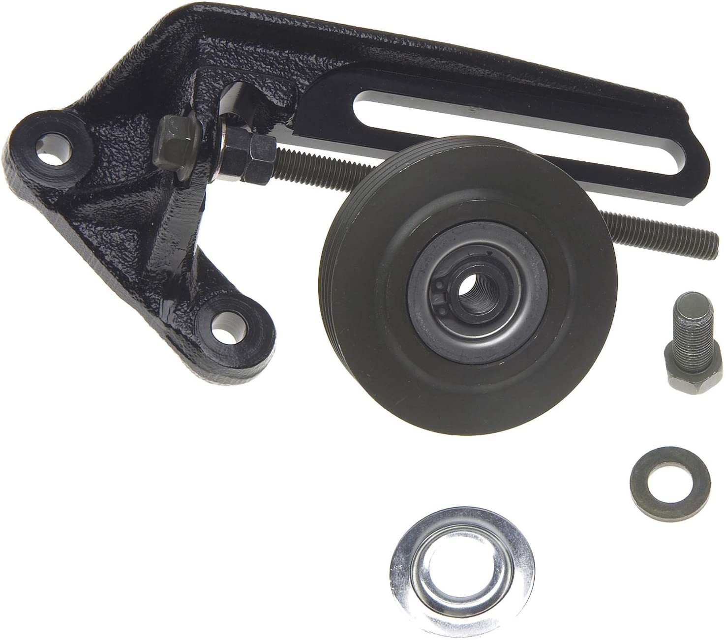 ACDelco 36149 Professional Idler Pulley with Bracket, Washer, Nuts, and Bolts