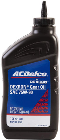 ACDelco 806731 10-4108 Gear Oil, 12 Pack