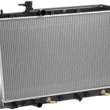 DNA Motoring OEM-RA-13155 13155 Factory Style Full Aluminum Core Cooling Radiator Replacement