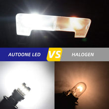 AUTOONE 194 Red LED Bulbs, 168 2825 W5W T10 Light Bulbs Error Free for Dome Map Parking Trunk Door License Plate Lights,Pack of 2