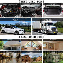 Loraffe Battery Operated LED Rat Strobe Light Electronic Ultrasound Device Keep Mice Away from Your Car Engine Truck Garage Attic Basement Warehouse Shed Under Hood Rodent Defense Vehicle Protection