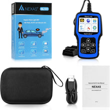 NEXAS NL101 OBD2 Scanner Check Engine Light Car Code Reader Automotive Diagnostic Tool Fault Code Scanner