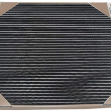 ALLOYWORKS 2 Row Core All Aluminum Radiator for 2007-2017 Jeep Wrangler JK 3.6L 3.8L V6 Offroad