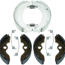 CALTRIC FRONT & REAR BRAKE SHOES Fits HONDA TRX300 Fourtrax 300 2x4 1988-2000