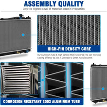 CU2354 Radiator Compatible with Civic EL 2001 2002 2003 2004 2005 L4 1.7L