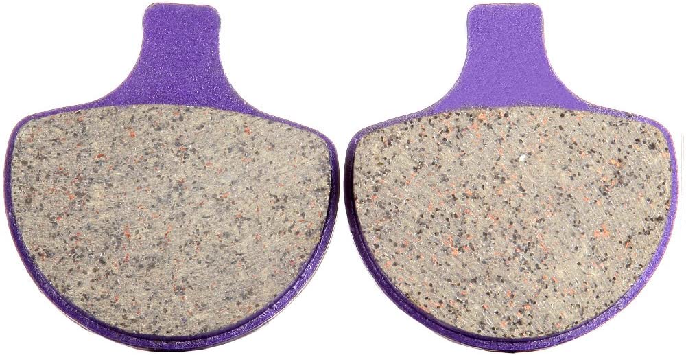 ECCPP FA94 Brake Pads Front Carbon Fiber Replacement Brake Pads Kits Fit for 1984-2011 Harley-Davidson