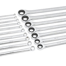 GEARWRENCH 17 Pc. 12 Point XL GearBox Double Box Ratcheting Metric Wrench Set - 85989