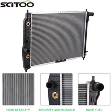 SCITOO Radiator Compatible with 2004 2005 2006 2007 2008 for Chevrolet Aveo Aveo5 1.6L CU2873