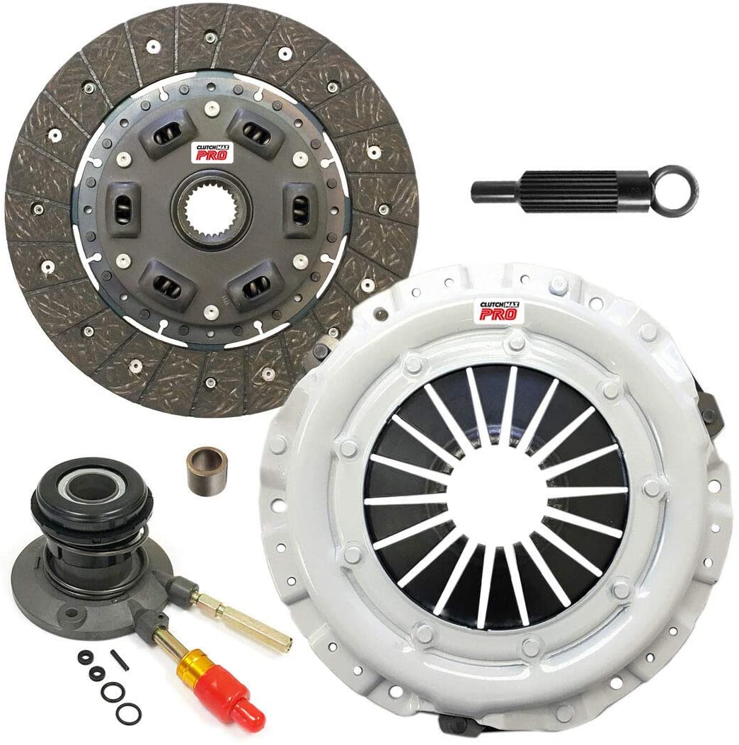 ClutchMaxPRO Performance Stage 1 Clutch Kit with Slave Cylinder Compatible with 96-01 Chevrolet S-10, 96-01 GMC Sonoma, 96-00 Isuzu Hombre