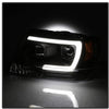 Spyder 5085221 Jeep Grand Cherokee 99-04 Version 2 Light Bar Projector Headlights - Black