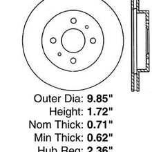 Stoptech 127.62038R Auto Part