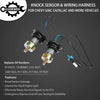 Dual Knock Sensors with Wiring Harness Kit | for Chevy Suburban Silverado Avalanche Tahoe, GMC Sierra Yukon, Cadillac Hummer & more GM Vehicles | Replace# 12601822 12589867 917-033