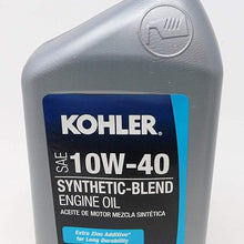 Kohler 25 357 71-S (2 Pack) SAE 10W-40 Synthetic-Blend Engine Oil