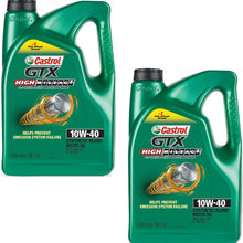 La Rosticceria GTX High Mileage 10W-40 Synthetic Blend Motor Oil, 5 Quart (Pack of 2)