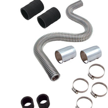 Spectre Performance 7780 Magna-Kool 24" Radiator Hose Kit with Polished Aluminum End Covers
