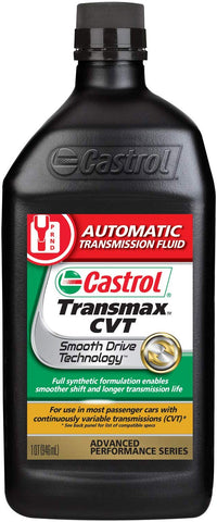 Castrol 06811-6PK Transmax ATF Black CVT Transmission Fluid - 1 Quart, (Pack of 6)