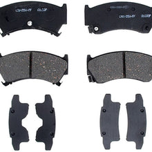 ACDelco 17D668C Professional Ceramic Front Disc Brake Pad Set