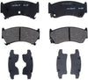 ACDelco 17D668C Professional Ceramic Front Disc Brake Pad Set