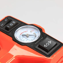 KUNFINE 2-in-1 Multifunctional Portable Car 5 Ton Electric Tire Lifting Auto Jacks Hydraulic Air Infatable Car Floor Jack LED Inflator Pump for Car SUV Trunk Sedan Van(6.1-17.7 inches)