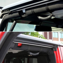 Jeep Roll Bar Grab Handle, Heavy Duty Grab Handle with Adjustable Straps Easy-to-fit Durable Jeep Wrangler Accessories for Jeep Wrangler YJ TJ JK JL Sports Sahara Freedom Rubicon X Unlimited 1995-2020