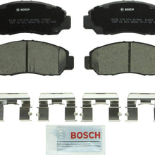 Bosch BC959 QuietCast Premium Ceramic Disc Brake Pad Set For: Acura CSX; Honda Accord, Civic, Front