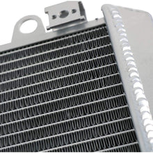 ALLOYWORKS 2 Row Aluminum Radiator For 2006-2014 Yamaha Raptor 700 YFM700 2007 2008 2009 2010