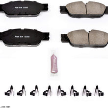 Power Stop Z23-1061, Z23 Evolution Sport Carbon-Fiber Ceramic Front Brake Pads