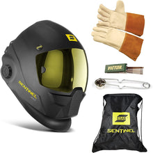 ESAB Sentinel A50 Automatic Welding Helmet, BAG, TIG GLOVE, STRIKER, TIP CLEANER 0700000800