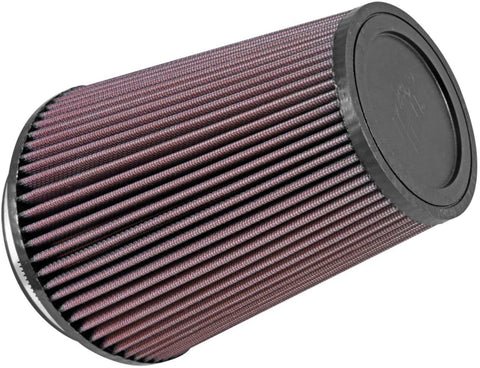 K&N Universal Clamp-On Air Filter: High Performance, Premium, Washable, Replacement Engine Filter: Flange Diameter: 5 In, Filter Height: 8 In, Flange Length: 1 In, Shape: Round Tapered, RU-2805XD
