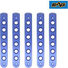 EAG ABS Side Door Grab Handle Knobs Cover Trim Fit for 2007-2018 Jeep Wrangler JK Unlimited 4 Doors Handle Pull Blue 5pcs