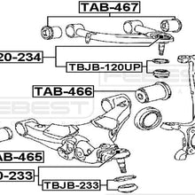 FEBEST TAB-465 Front Lower Arm Bushing