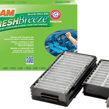 FRAM Fresh Breeze Cabin Air Filter Replacement for Car Passenger Compartment w/ Arm and Hammer Baking Soda, Easy Install, CF11182 for Select Acura and Honda Vehicles