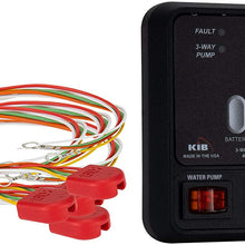 RV Tank Sensor Monitor Panel M25 | KIB Replacement | Panel Only | Level Sensor | Fresh Water or Holding Tank Level Sensor (Black)