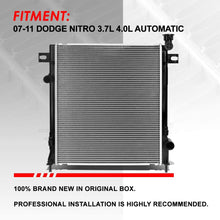 Replacement for 07-11 Nitro 3.7L/4.0L AT OE Style Full Aluminum Core Radiator DPI 2971