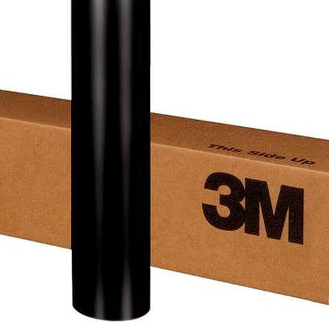 3M 2080 S12 SATIN BLACK 5ft x 6ft (30 sq/ft) Car Wrap Vinyl Film