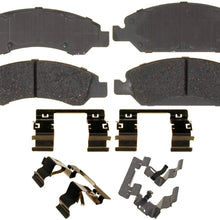 ACDelco 14D1367CH Advantage Ceramic Front Disc Brake Pad Set with Hardware