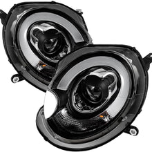 Spyder Auto PRO-YD-MC07-DRL-BK Mini Cooper Halo Projector Headlight