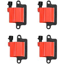 ENA Square Direct Ignition Coil Set of 8 Compatible with 2003-2007 Hummer H2 2002-2006 Cadillac Escalade 2000-2006 GMC Yukon (8)