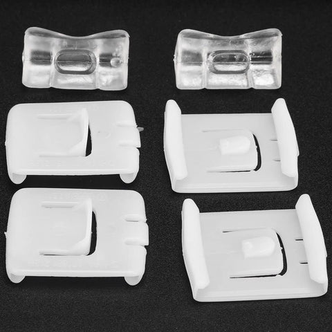 Seat Belt Runner Clips Seat Guide Slider for Volkswagen VW MK1 MK2 MK3 Rabbit Golf Corrado (Set of 2)