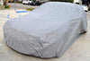 Tuningpros CC-S4 Multiple Layers Non-Woven Fabric Car Cover Waterproof Rain Barrier Fit up to Size 189.8
