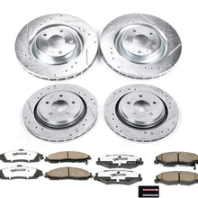 Power Stop K4400-26 Front & Rear Z26 Street Warrior Brake Kit Cadillac Chevrolet