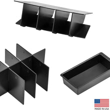 Vehicle OCD - Center Console Divider, Tray, and Glove Box Organizer for Toyota Tacoma (2005-2015) - Made in USA