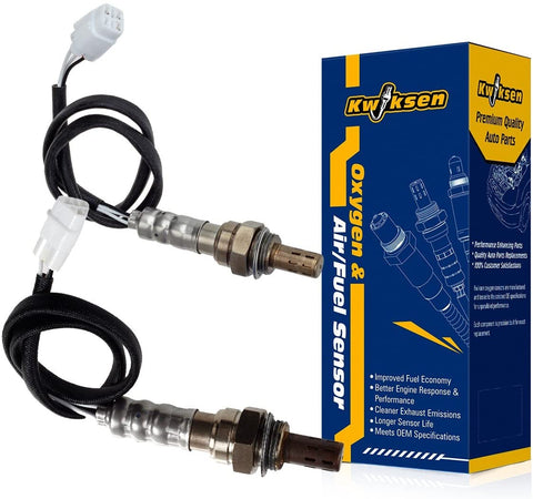 2pcs Heated Upstream and Downstream O2 Oxygen Sensor 234-3091 234-3088 Sensor 1 and Sensor 2 Replacement for Legacy 2.2L /2.5L 1996-1998