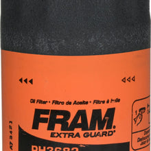 FRAM Ultra Synthetic Automotive Replacement Oil Filter, Designed for Synthetic Oil Changes Lasting up to 20k Miles, XG3682 with SureGrip (Pack of 1)