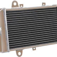 ALLOYWORKS Full Aluminum Radiator For Yamaha Raptor 700 YFM700R 2013-2018 2017 2016 2015