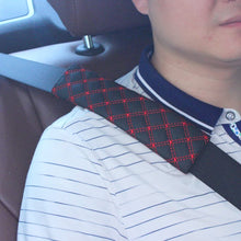 EFORCAR Car Seat Belt Pad, Auto Seat Belt Cushion Safety Strap Covers Bag Shoulder Car Seatbelt Protector Protection Cover Pads (Pack of 2)